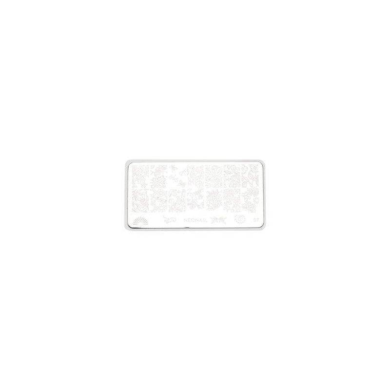 STAMPING - Stencil per nail art 07